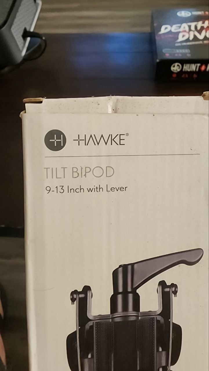 Hawke Swivel & Tilt Bipod 9-13 in 70011 and Picatinny Adaptor set view 3