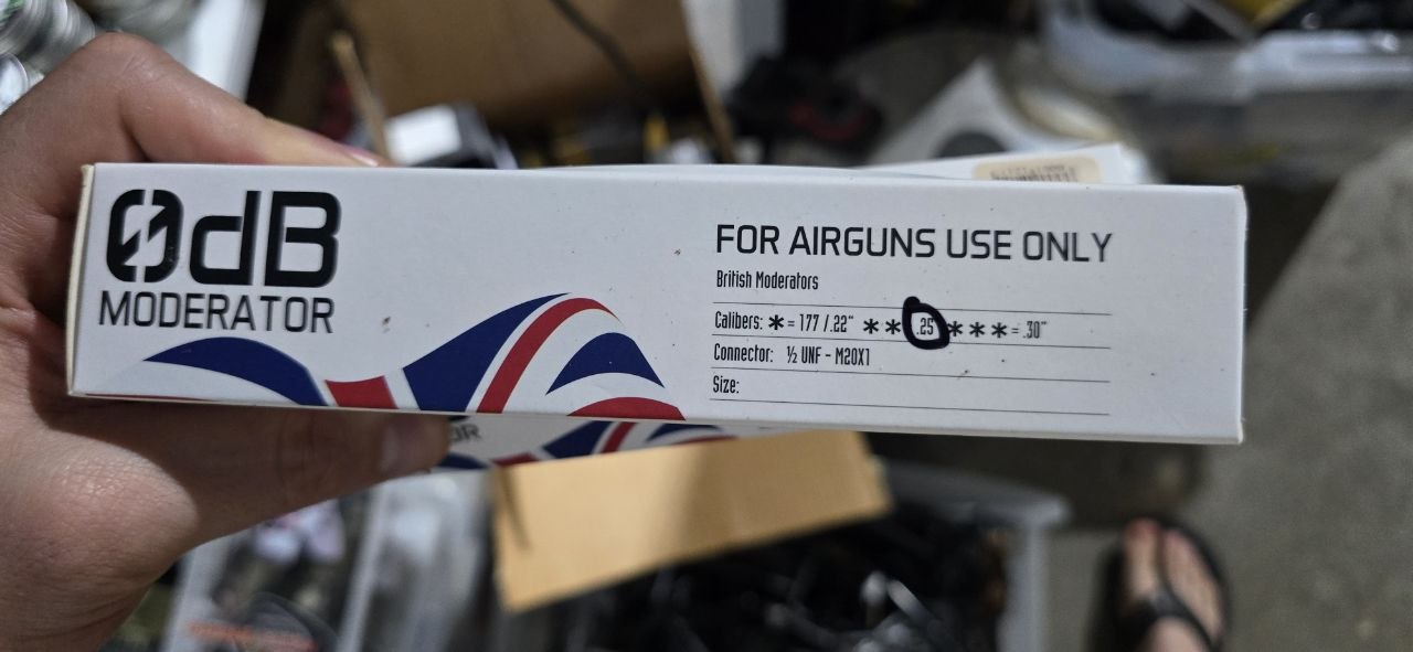 0DB 160S .25 Cal