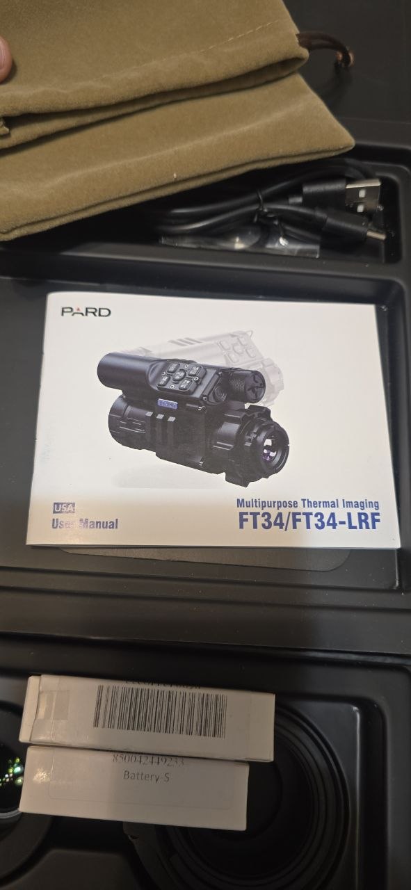 Pard FT34-LRF Multipurpose Thermal Scope w/ 3 extra batteries and Picatinny Mount view 2
