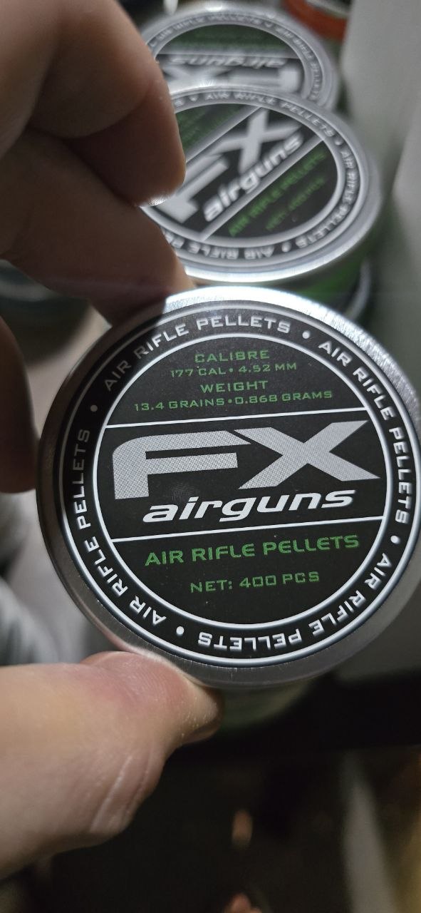FX Pellets .177 cal 13.34gr