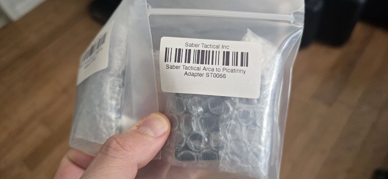 Saber Tactical Arca To Picatinny Adapter ST0066