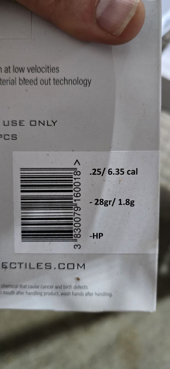 Zan slugs .25 28gr