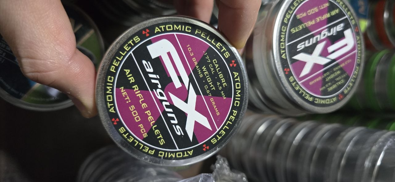 FX Atomic Pellets .177cal 10.34gr 500ct