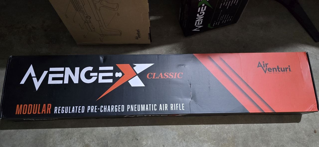 Air Venturi Avenge-X Classic Wood .25cal Bottle (400cc)