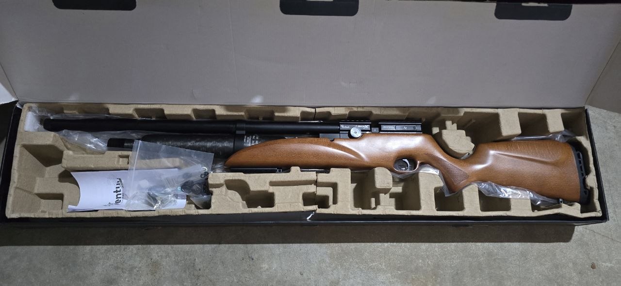 Air Venturi Avenge-X Classic Wood .25cal Bottle (400cc) view 3