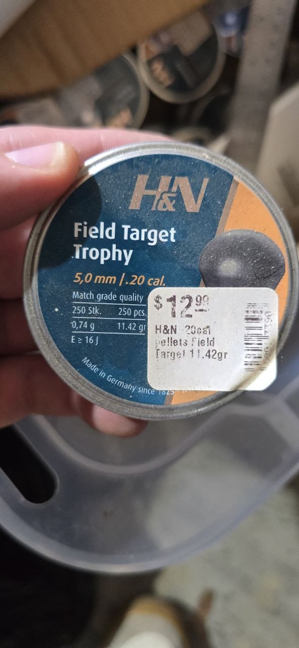 H&N .20cal pellets Field Target 11.42gr