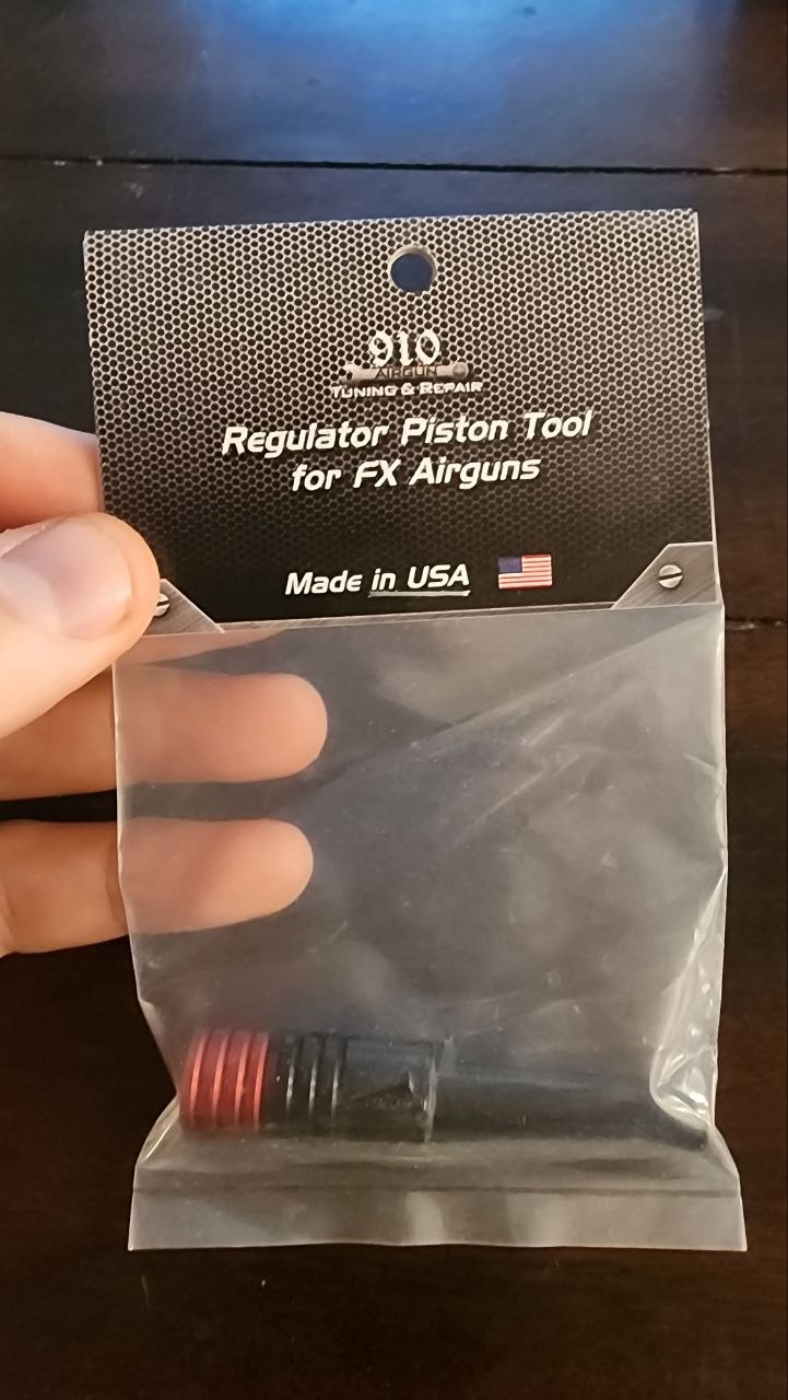 Regulator Piston Removal Tool for FX Airguns