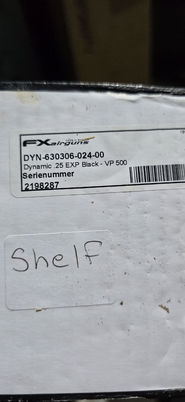 FX Dynamic VP .25cal 500mm view 3