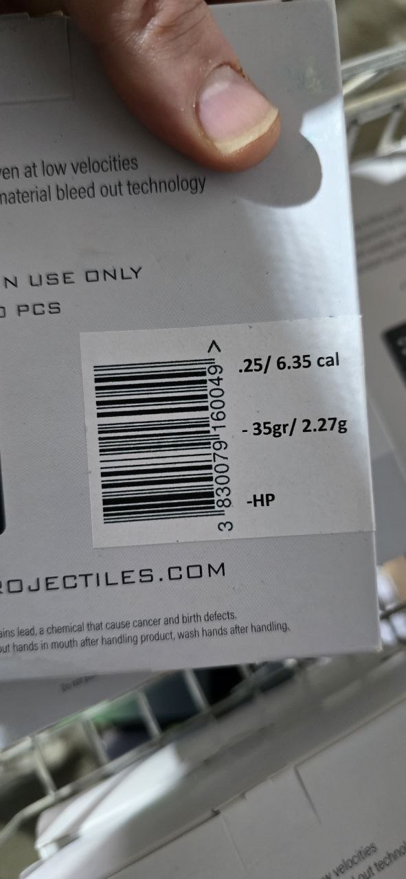 Zan slugs .25 35gr