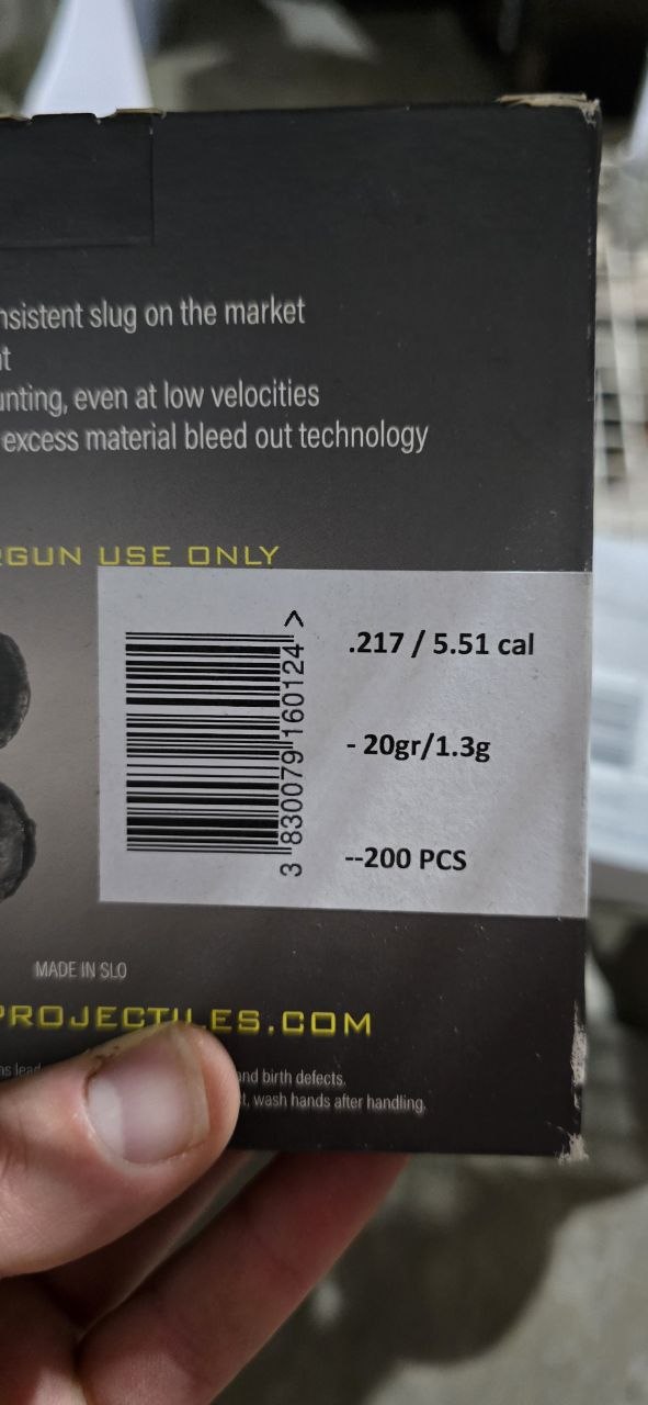 Zan Slugs .22 20gr .217