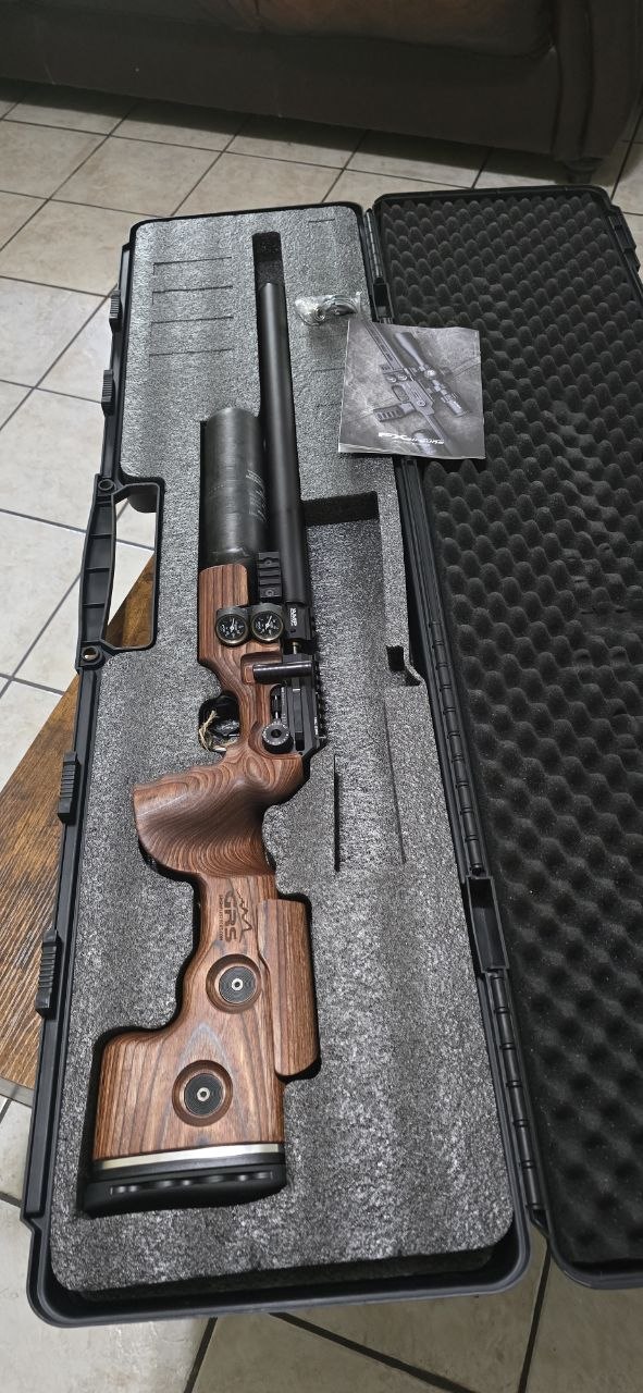 FX King GRS Brown LeftHanded .22cal 500mm