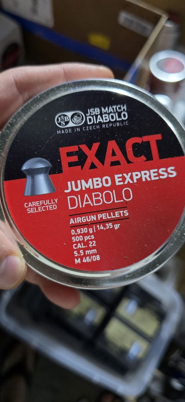 JSB .22 cal 14.35gr 500ct
