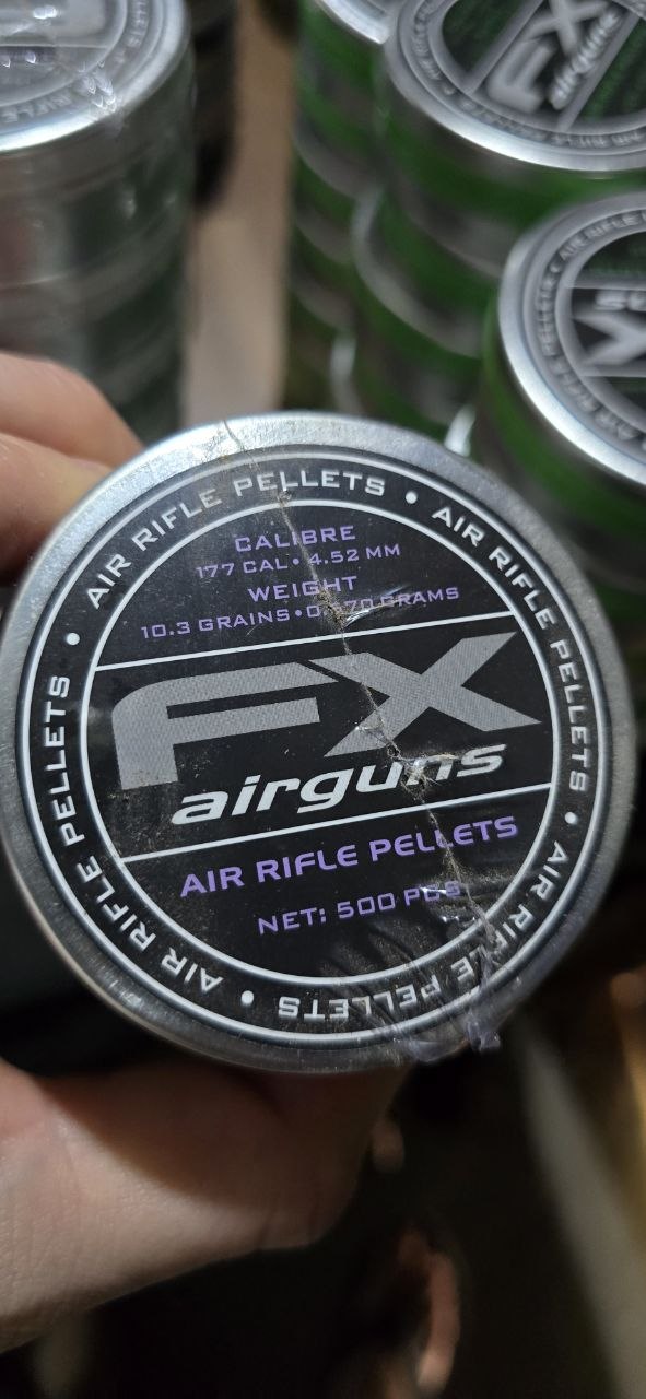 FX Pellets .177 cal 10.30gr