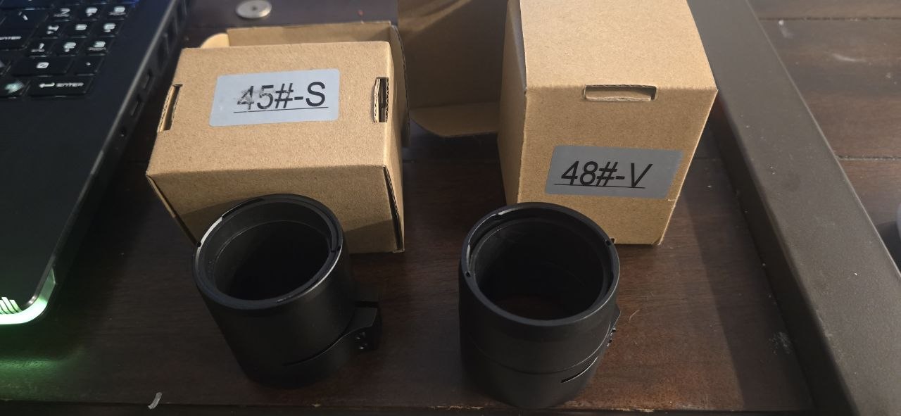 Pard Clip-On Adaptors NV007V 45mm and 48mm set