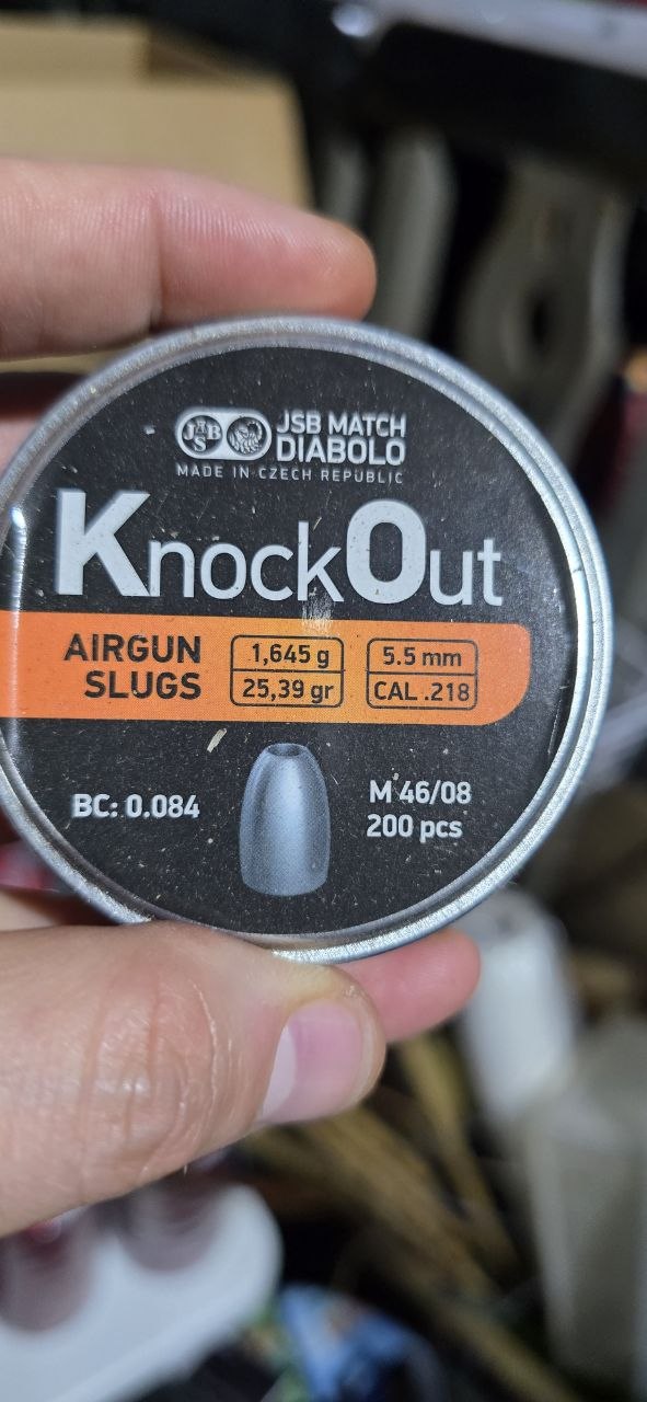 JSB KnockOuts .218cal 25.39gr