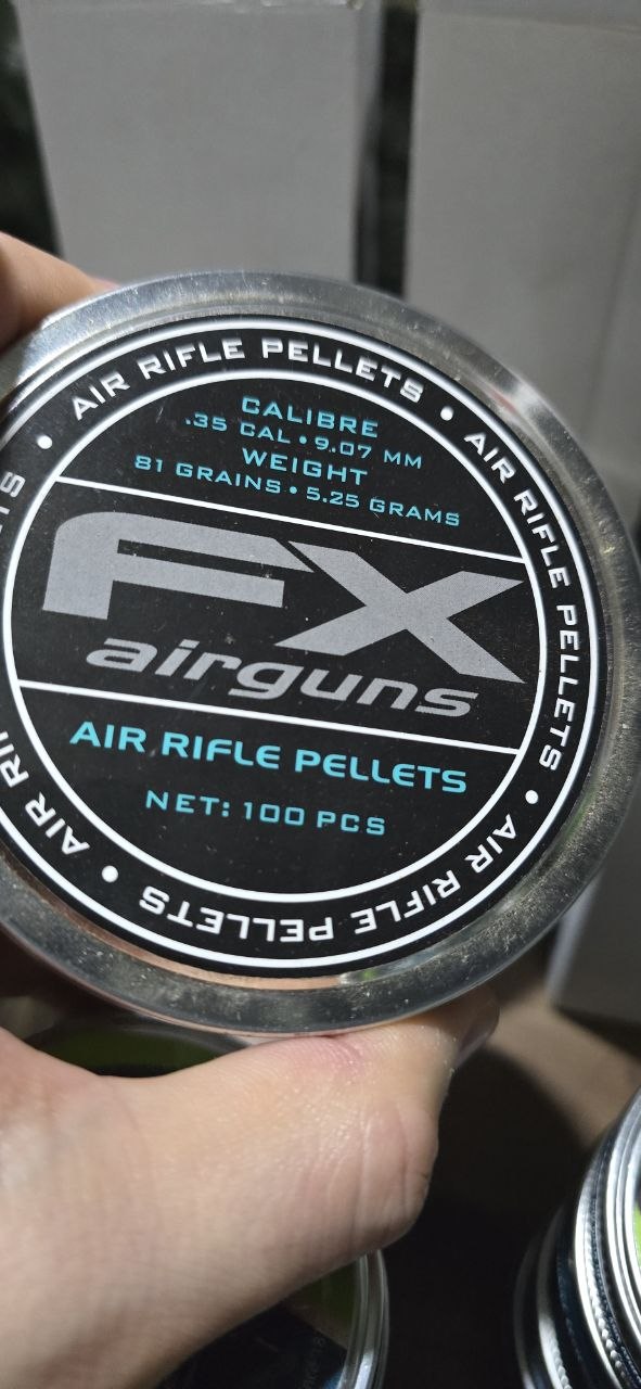 FX Pellets .35cal 81.02gr