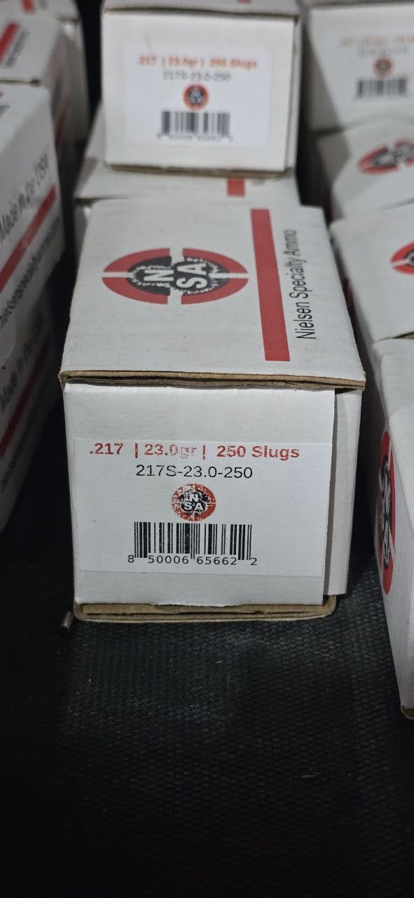 NSA .22cal Slugs .217cal 23gr 250ct
