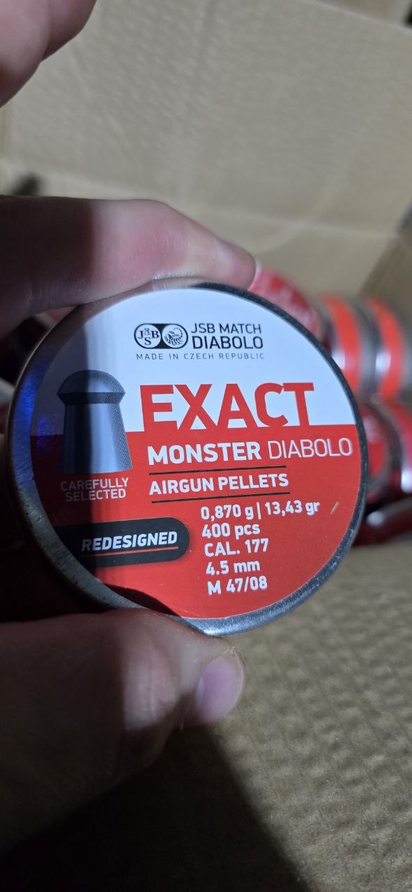 JSB .177cal Monster Redesigns 13.43gr