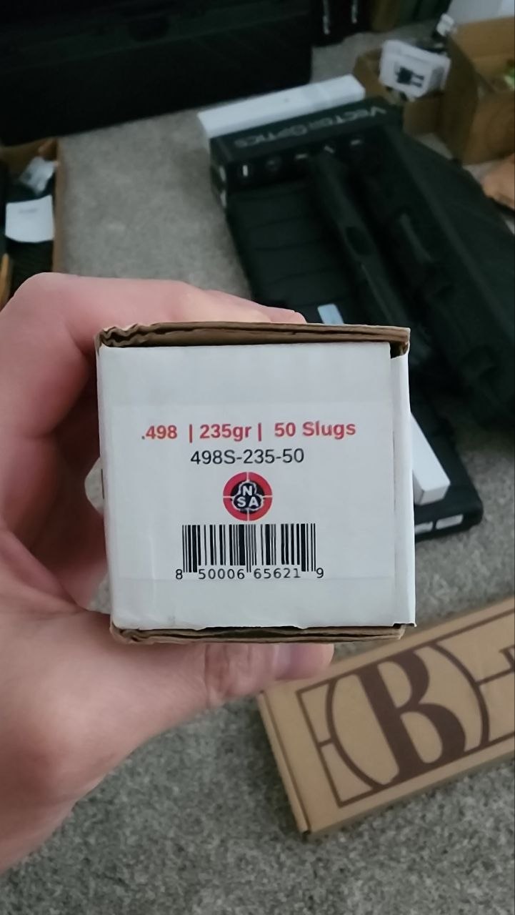 NSA .50cal Slugs .498cal 235gr 50ct