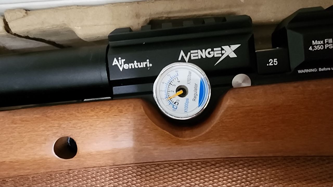 Air Venturi Avenge-X Classic Wood .25cal Tube (210cc) view 3