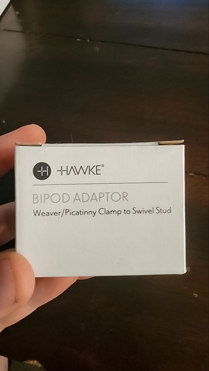 Hawke Swivel & Tilt Bipod 6-9 in 70010 and Picatinny Adaptor set view 2