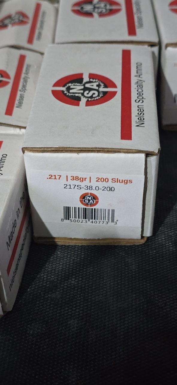 H&N Slugs 22cal .217cal Heavy 38gr 120ct