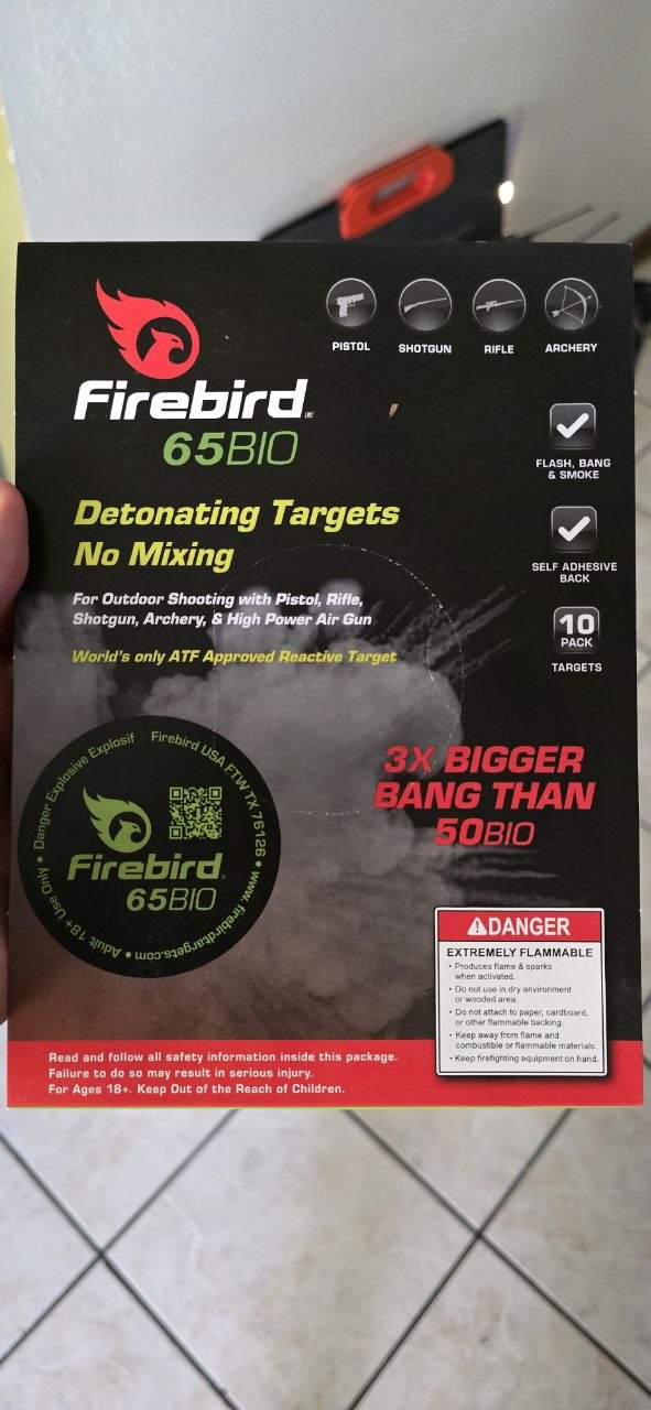Firebird Targets 65 BIO