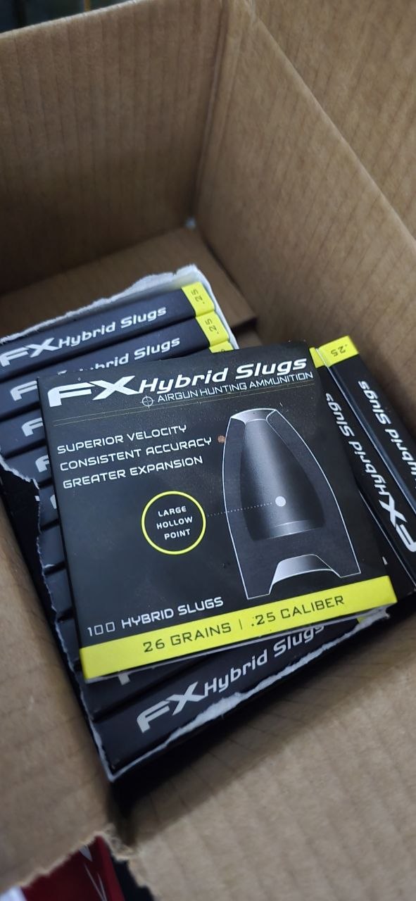 FX Hybrid Slugs .25cal 26gr