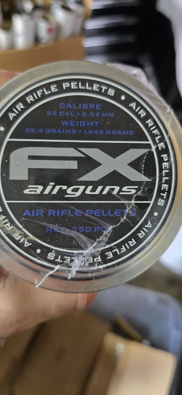 FX Pellets .22 cal 25.39gr