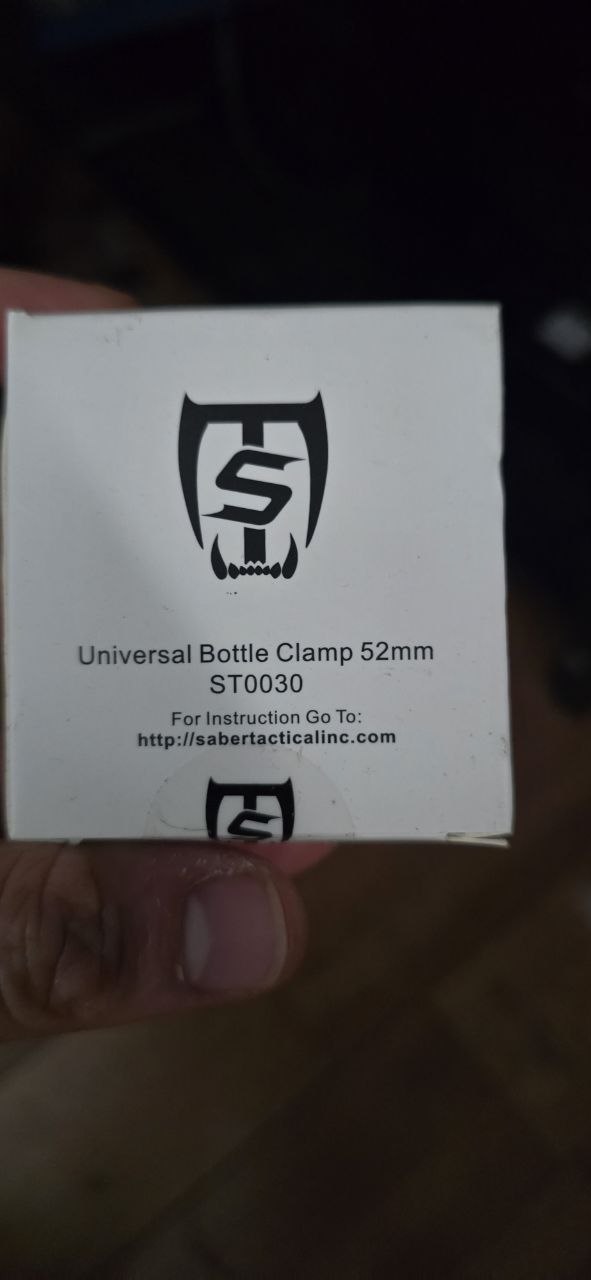 Saber Tactical 52MM Universal Bottle Clamp ST0030