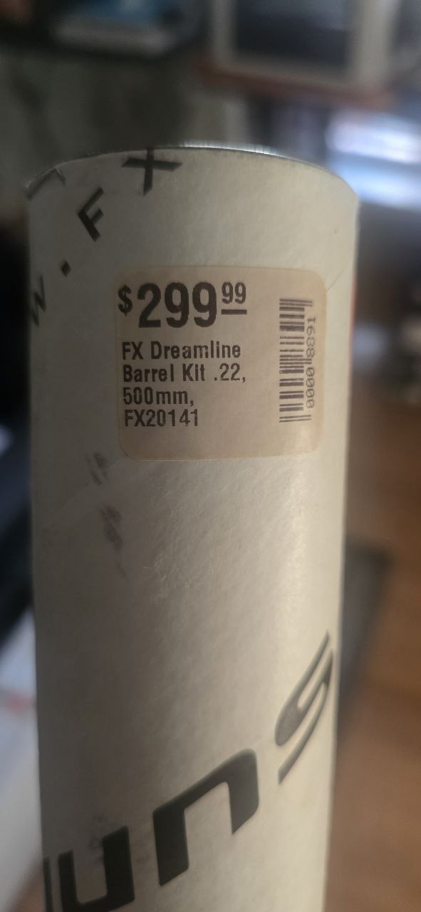 Dreamline Barrel Kits .22cal 500mm view 2